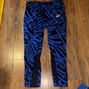 Nike Blue and Black Geometric